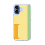 スリムプロテクションケース［ オリジナル - initial color line - I yellow ］