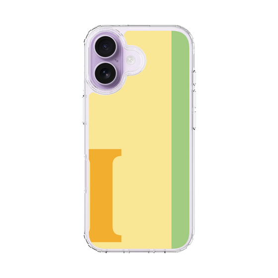 スリムプロテクションケース［ オリジナル - initial color line - I yellow ］