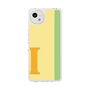 スリムプロテクションケース［ オリジナル - initial color line - I yellow ］