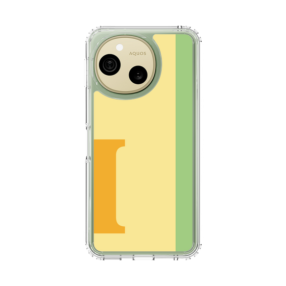 スリムプロテクションケース［ オリジナル - initial color line - I yellow ］