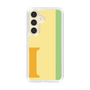 スリムプロテクションケース［ オリジナル - initial color line - I yellow ］