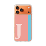 スリムプロテクションケース［ オリジナル - initial color line - J pink ］