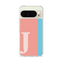 スリムプロテクションケース［ オリジナル - initial color line - J pink ］