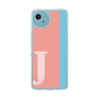 スリムプロテクションケース［ オリジナル - initial color line - J pink ］