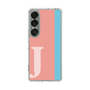 スリムプロテクションケース［ オリジナル - initial color line - J pink ］