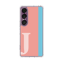スリムプロテクションケース［ オリジナル - initial color line - J pink ］