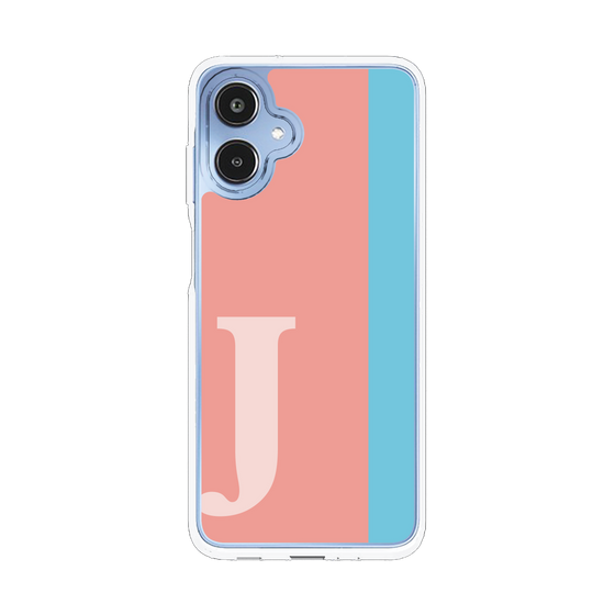 スリムプロテクションケース［ オリジナル - initial color line - J pink ］
