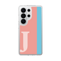 スリムプロテクションケース［ オリジナル - initial color line - J pink ］