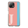 スリムプロテクションケース［ オリジナル - initial color line - J pink ］