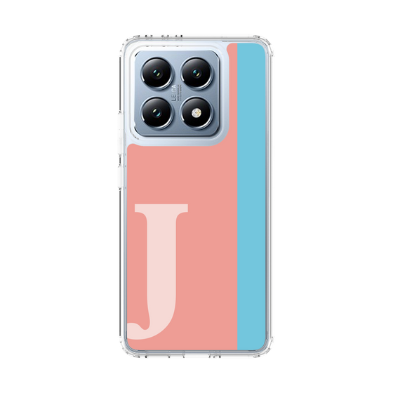 スリムプロテクションケース［ オリジナル - initial color line - J pink ］