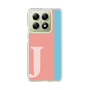 スリムプロテクションケース［ オリジナル - initial color line - J pink ］
