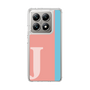 スリムプロテクションケース［ オリジナル - initial color line - J pink ］