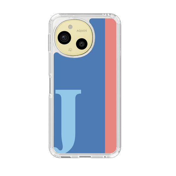 スリムプロテクションケース［ オリジナル - initial color line - J blue ］