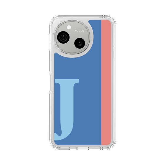 スリムプロテクションケース［ オリジナル - initial color line - J blue ］