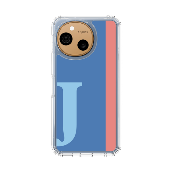 スリムプロテクションケース［ オリジナル - initial color line - J blue ］