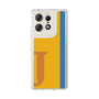 スリムプロテクションケース［ オリジナル - initial color line - J orange ］