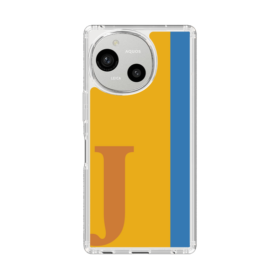 スリムプロテクションケース［ オリジナル - initial color line - J orange ］