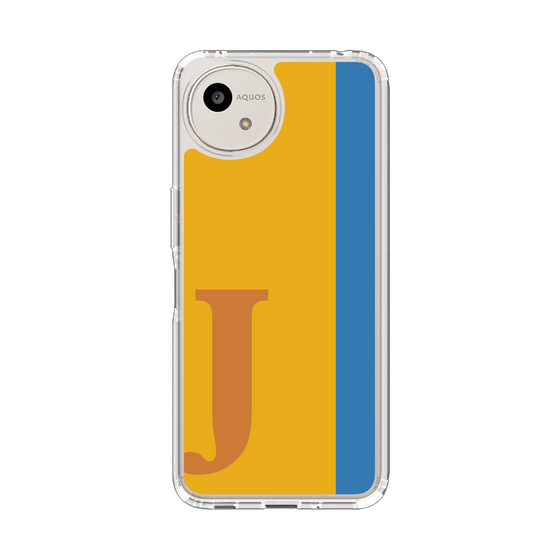 スリムプロテクションケース［ オリジナル - initial color line - J orange ］