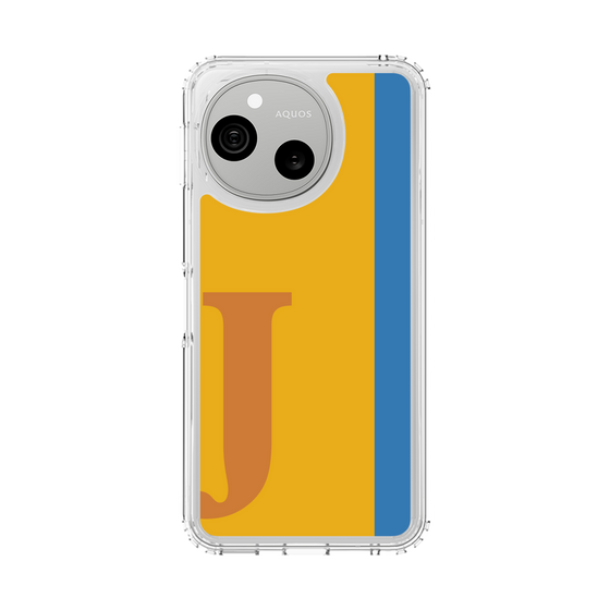 スリムプロテクションケース［ オリジナル - initial color line - J orange ］