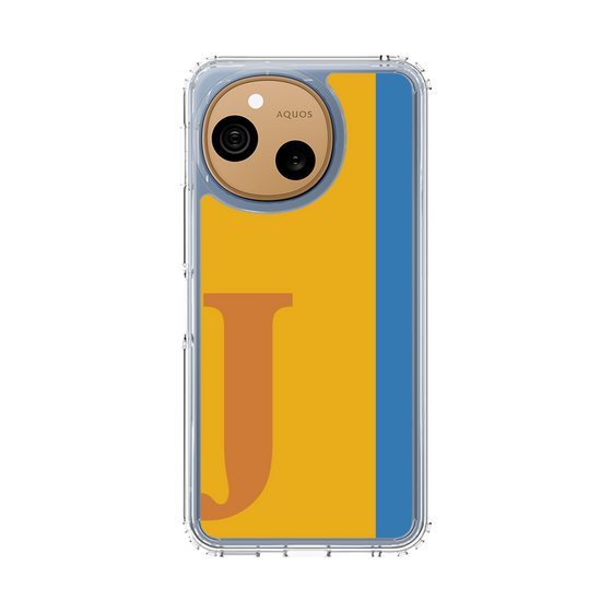 スリムプロテクションケース［ オリジナル - initial color line - J orange ］