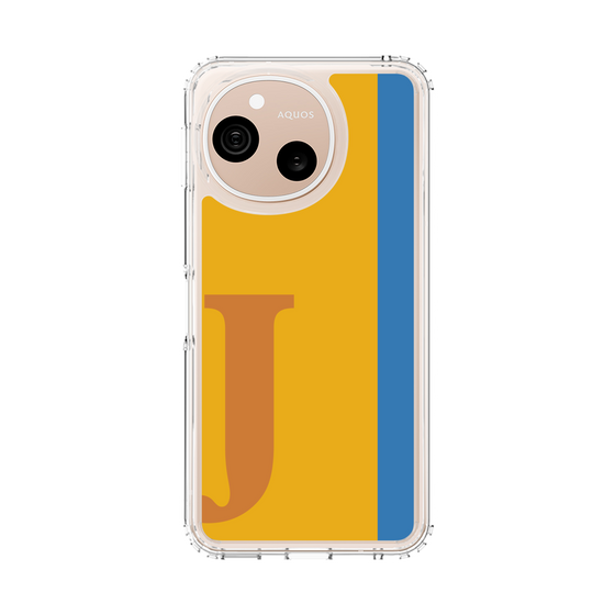 スリムプロテクションケース［ オリジナル - initial color line - J orange ］