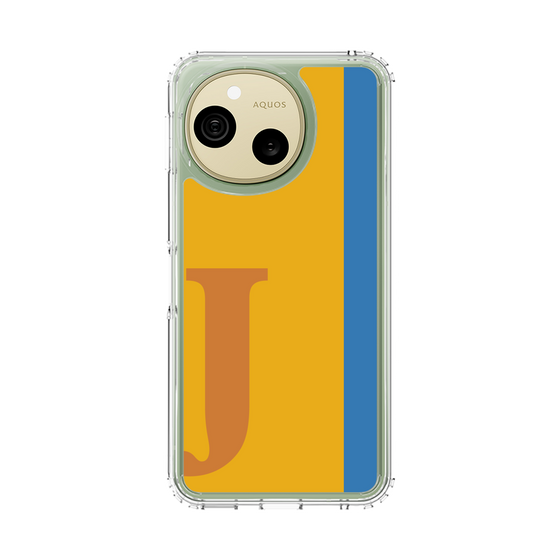 スリムプロテクションケース［ オリジナル - initial color line - J orange ］