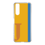 スリムプロテクションケース［ オリジナル - initial color line - J orange ］