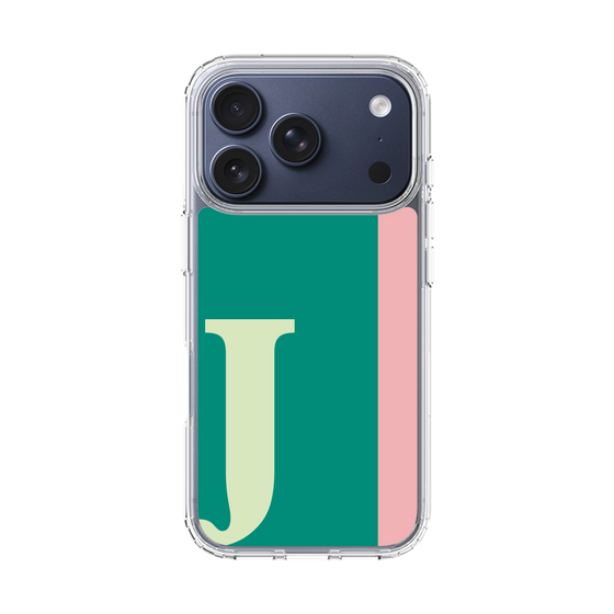 スリムプロテクションケース［ オリジナル - initial color line - J green ］
