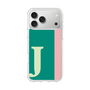 スリムプロテクションケース［ オリジナル - initial color line - J green ］