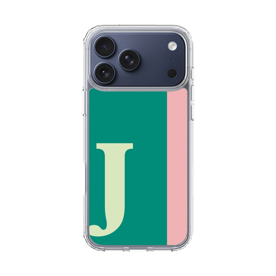 スリムプロテクションケース［ オリジナル - initial color line - J green ］