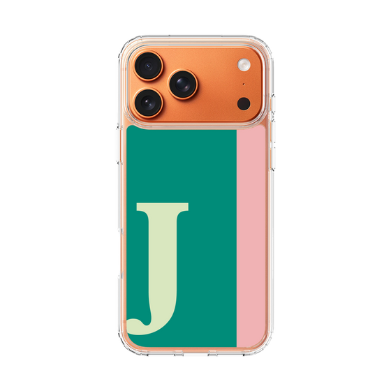 スリムプロテクションケース［ オリジナル - initial color line - J green ］