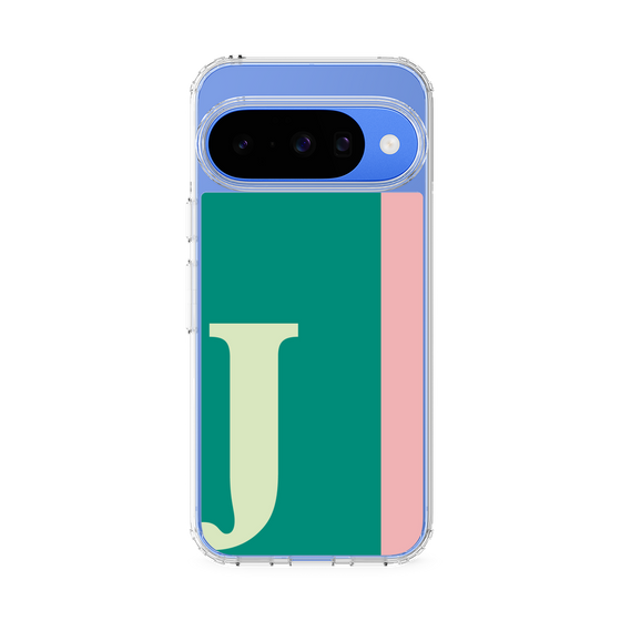 スリムプロテクションケース［ オリジナル - initial color line - J green ］