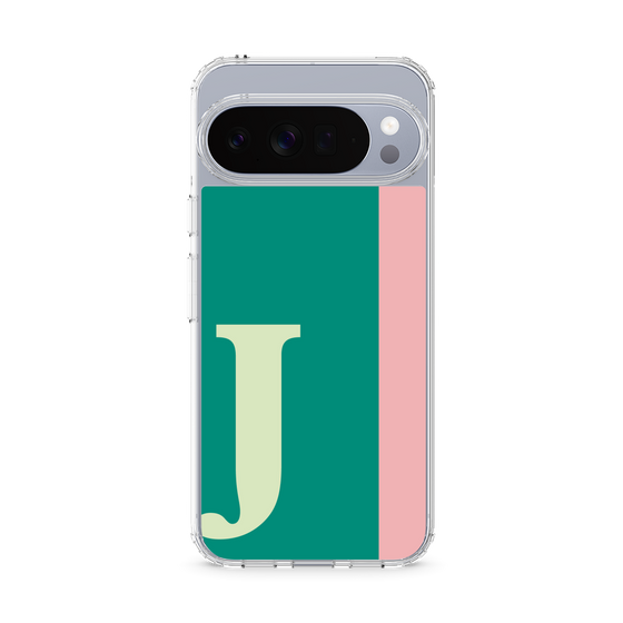 スリムプロテクションケース［ オリジナル - initial color line - J green ］