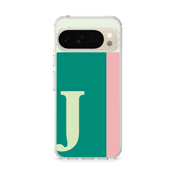 スリムプロテクションケース［ オリジナル - initial color line - J green ］