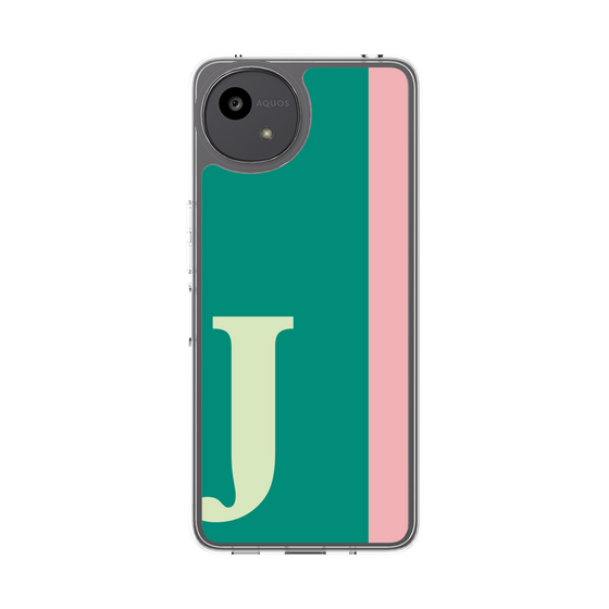 スリムプロテクションケース［ オリジナル - initial color line - J green ］