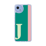 スリムプロテクションケース［ オリジナル - initial color line - J green ］