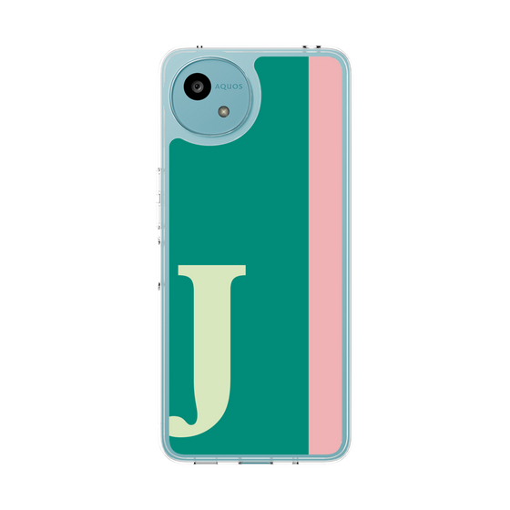 スリムプロテクションケース［ オリジナル - initial color line - J green ］