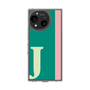 スリムプロテクションケース［ オリジナル - initial color line - J green ］
