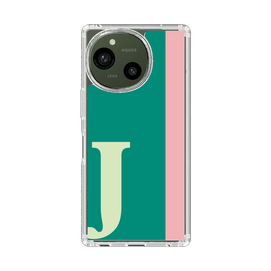 スリムプロテクションケース［ オリジナル - initial color line - J green ］