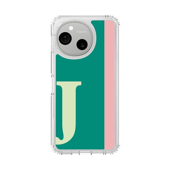 スリムプロテクションケース［ オリジナル - initial color line - J green ］