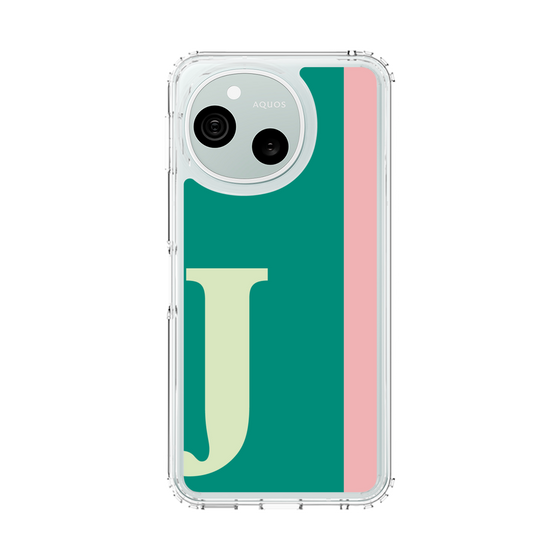 スリムプロテクションケース［ オリジナル - initial color line - J green ］