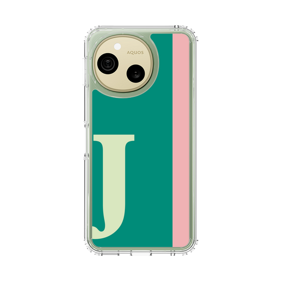 スリムプロテクションケース［ オリジナル - initial color line - J green ］