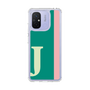 スリムプロテクションケース［ オリジナル - initial color line - J green ］
