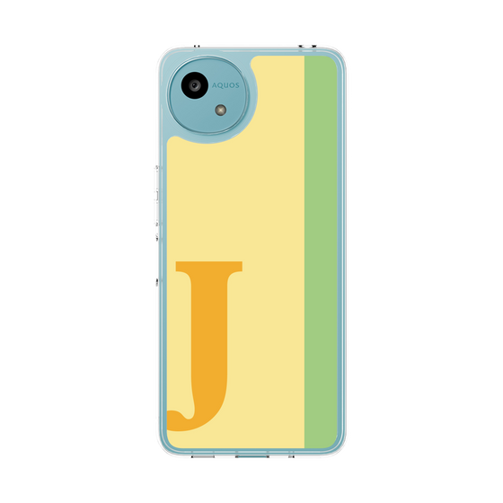 スリムプロテクションケース［ オリジナル - initial color line - J yellow ］