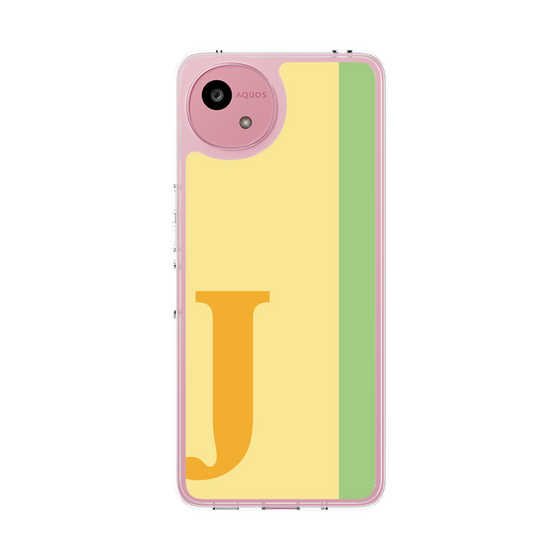 スリムプロテクションケース［ オリジナル - initial color line - J yellow ］