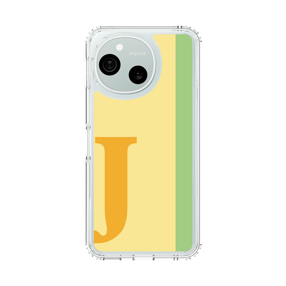 スリムプロテクションケース［ オリジナル - initial color line - J yellow ］