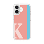 スリムプロテクションケース［ オリジナル - initial color line - K pink ］