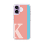 スリムプロテクションケース［ オリジナル - initial color line - K pink ］