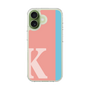 スリムプロテクションケース［ オリジナル - initial color line - K pink ］