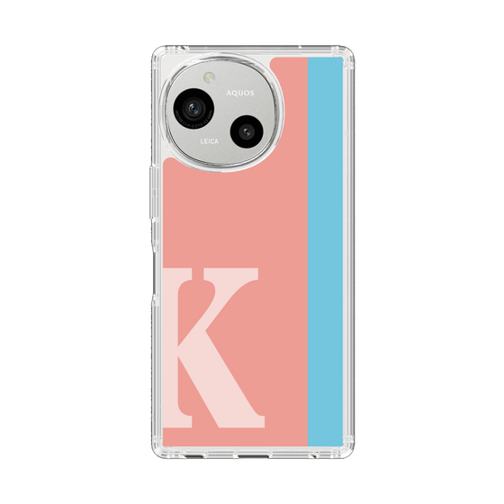 スリムプロテクションケース［ オリジナル - initial color line - K pink ］